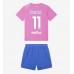 AC Milan Christian Pulisic #11 Replika Babykläder Tredje matchkläder barn 2023-24 Korta ärmar (+ Korta byxor)